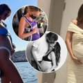 Domanto Sabonio žmona Shashana Rosen pasidalijo kūdikio laukimo kadrais: nuotraukose įamžintas kiekvienas nėštumo mėnesis