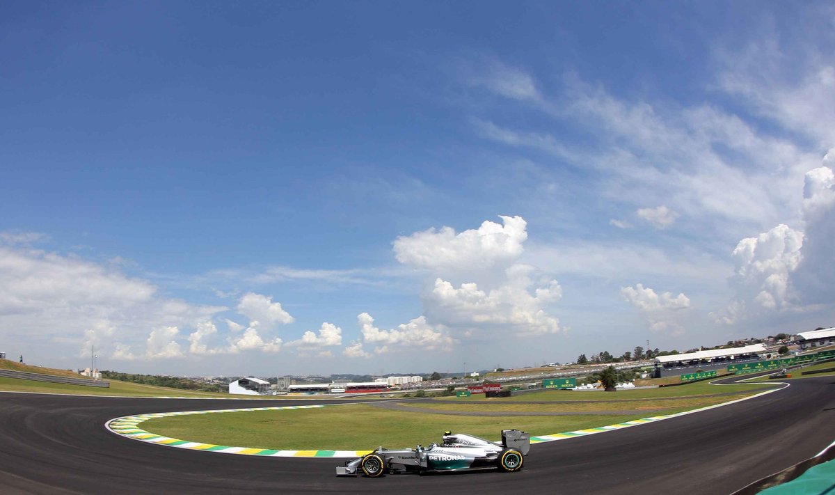 Nico Rosbergas Brazilijoje