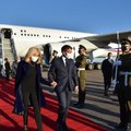 В Литву прибыл с официальным визитом президент Франции Макрон