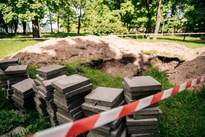 Tauro kalno kapinių archeologiniai tyrinėjimai / A. Kačerausko nuotr.