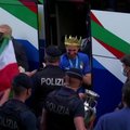 Europos futbolo čempionato finale anglus įveikę Italijos futbolininkai sugrįžo į Romą