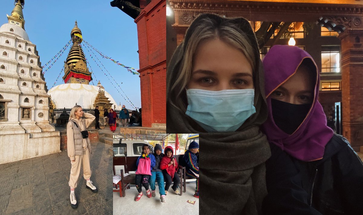 Monika Linkytė išvyko savanoriauti į Nepalą