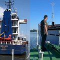 Ukraina teigia sulaikiusi laivą, kuriuo iš Krymo gabenti grūdai