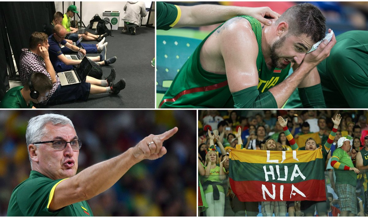 Lietuvos krepšininkų rungtynių olimpinėse žaidynėse užkulisiai