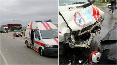 Greitųjų medicinos pagalbos automobilių avarijos