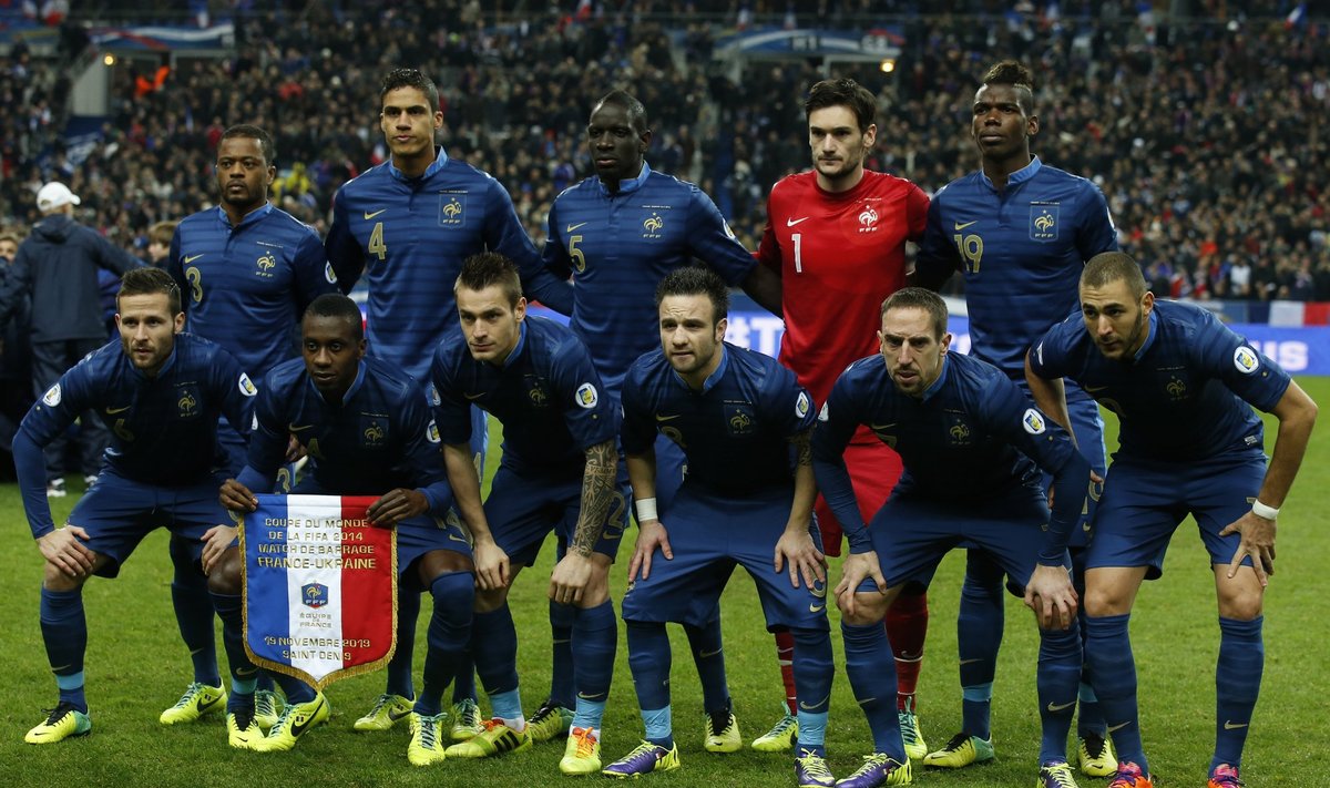 Prancūzijos futbolo rinktinė