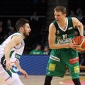 „Žalgiris“ įveikė „Dzūkiją“ ir yra per žingsnį nuo LKL pusfinalio