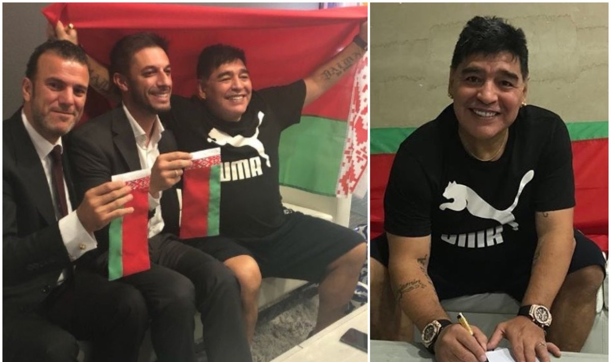 Maradona ir Bresto "Dinamo"