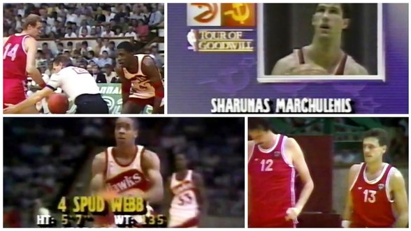 Iš archyvų: NBA žvaigždžių kančios sovietiniame Vilniuje