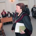 E. Kusaitę nuteisusiai Vilniaus teisėjai iškelta byla dėl neetiško elgesio