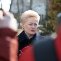 Iš Grybauskaitės – įspėjimas dėl JAV rinkimų baigties