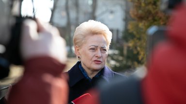 Iš Grybauskaitės – įspėjimas dėl JAV rinkimų baigties