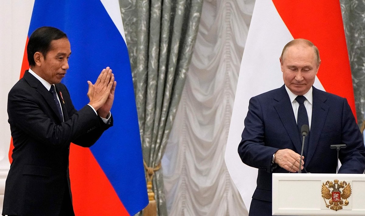Joko Widodo ir Putinas