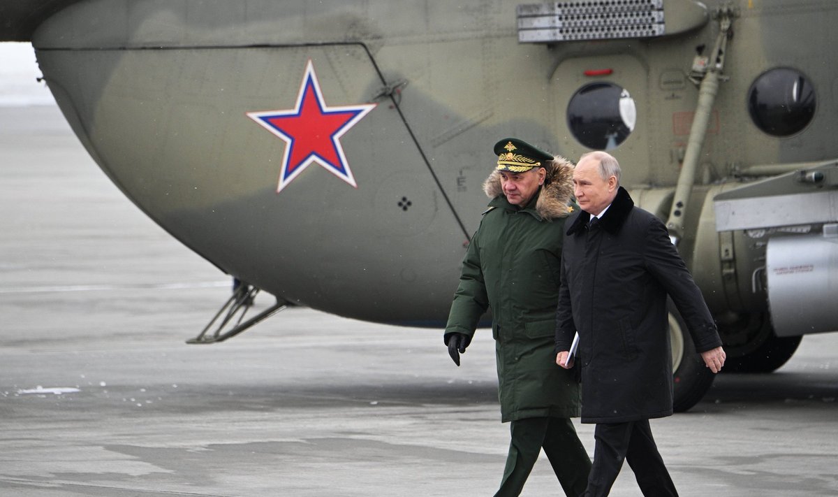 Sergejus Šoigu, Vladimiras Putinas