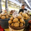 Po apsilankymo turguje liko šokiruotas bulvių kainų