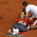 „Roland Garros“ turnyre - skirtingos favoritų R.Nadalio ir A.Murray'aus pergalės