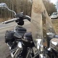 Kelyje tarp Melnragės ir Girulių motociklininkas pateko į mirtiną avariją