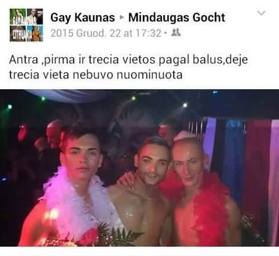 "Mr. Gay Baltics" pirmųjų vietų prizininkai