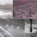 JAV smogė „ciklonas bomba“: didžiulės bangos sukėlė istorinį potvynį, perspėjama apie pavojus