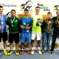Lietuvos padelio teniso mėgėjai atidarė žiemos sezoną
