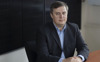 „Saulės elektrinių serviso“ vadovas Vytautas Staškevičius
