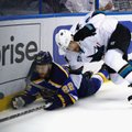 D. Zubrus ir „Sharks“ klubas vėl išsiveržė į priekį NHL Vakarų konferencijos finalo serijoje