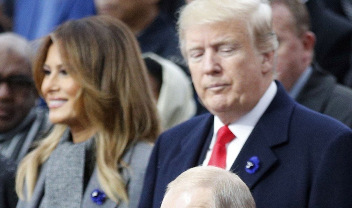 Melania Trump, Donaldas Trumpas, Vladimiras Putinas