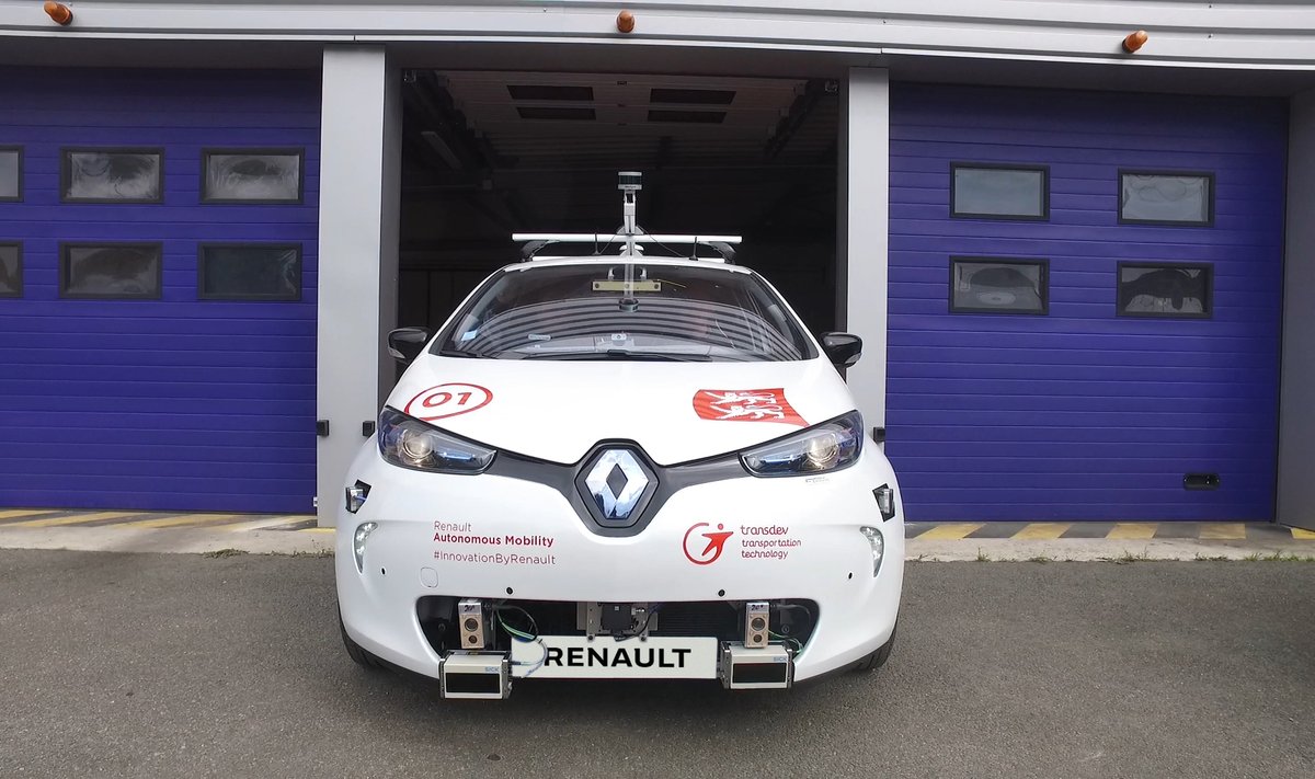 Eksperimentinis savavaldis elektromobilis "Renault Zoe"