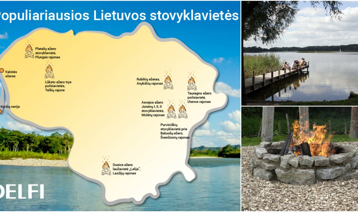 Stovyklavietės Lietuvoje