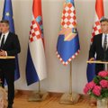 Kroatijos premjeras nutraukia visus kontaktus su šalies prezidentu