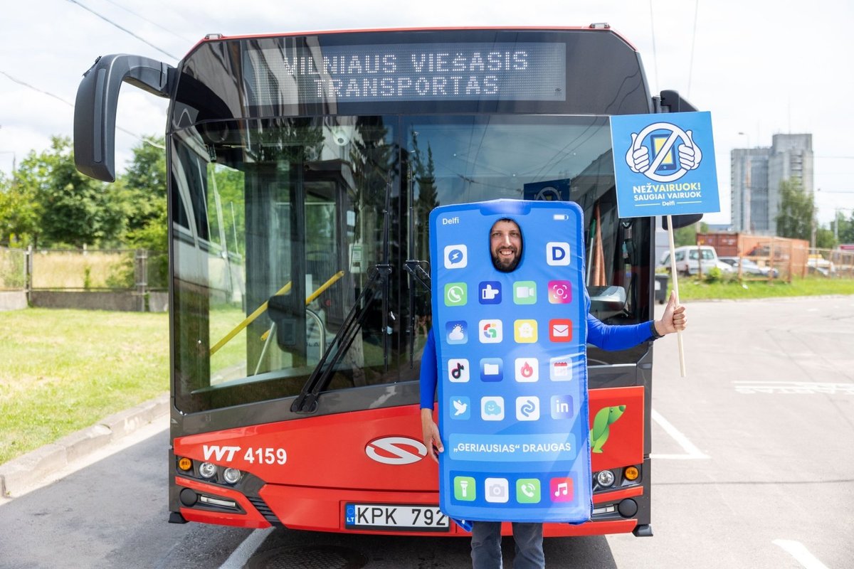 В вильнюсском районе Ужупис будет курсировать автобус без водителя ...