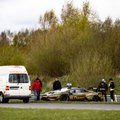 Treniruočių metu Estijoje sudužo lietuvių komandos „Lamborghini“