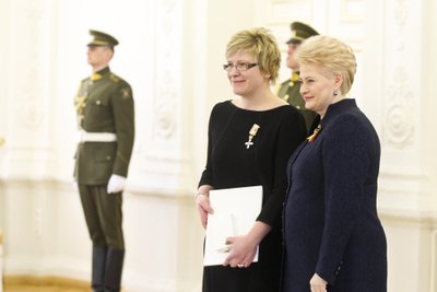 Ingrida Šimonytė ir Dalia Grybauskaitė 