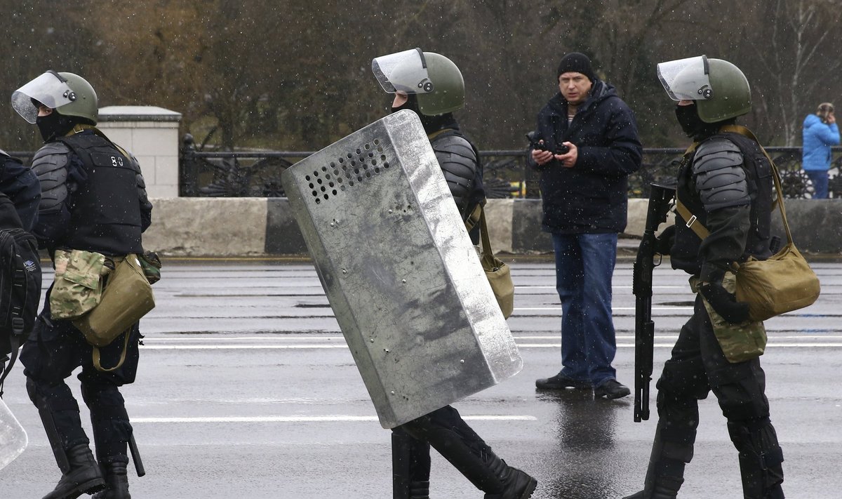 В Минске прошли массовые задержания 