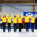 Pasaulio veteranų akmenslydžio čempionate – Lietuvos moterų rinktinės sidabras