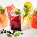 5 gaiviųjų gėrimų receptai karštai vasaros dienai