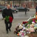 Kemerove vyksta masinis protestas dėl tragiško gaisro, mieste apsilankė Putinas