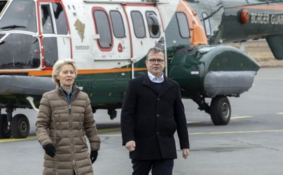 Suomija prašo ES pagalbos stabdant migrantus