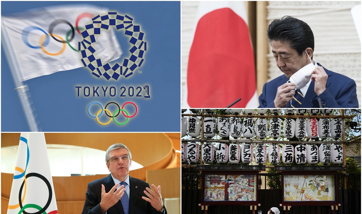 Tokijo olimpinės žaidynės, Thomas Bachas, Shinizo Abe
