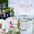 Metų vestuvėmis vadinamoje puotoje – Petruškevičiaus dekoracijos, garsūs svečiai ir ryškiausios scenos žvaigždės