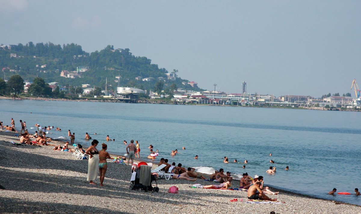 Batumio (Gruzija) paplūdimys