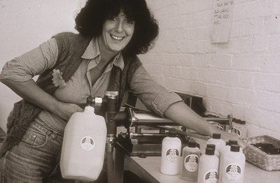  The Body Shop įkūrėja Anita Roddick