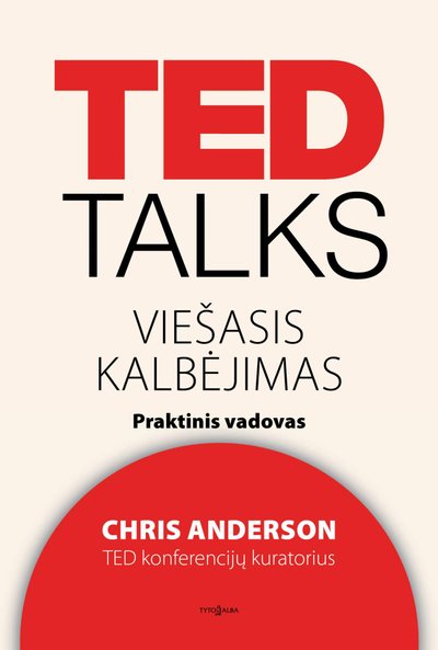 Knyga „TED TALKS: viešasis kalbėjimas“