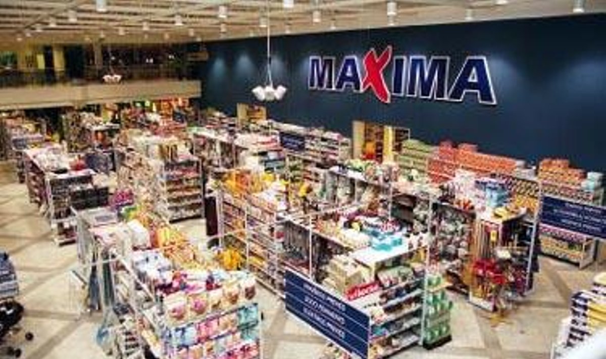 Parduotuvė "Maxima"