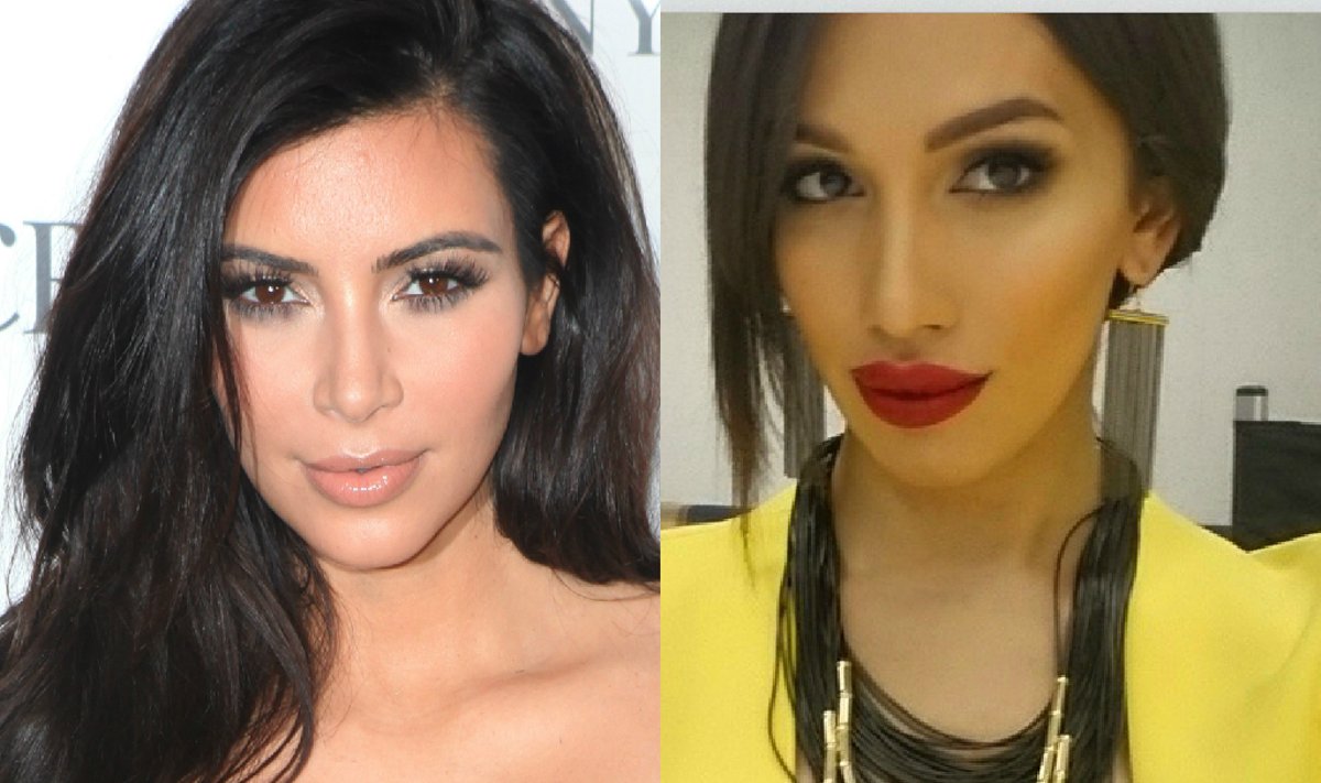 Kim Kardashian ir Agness Landau
