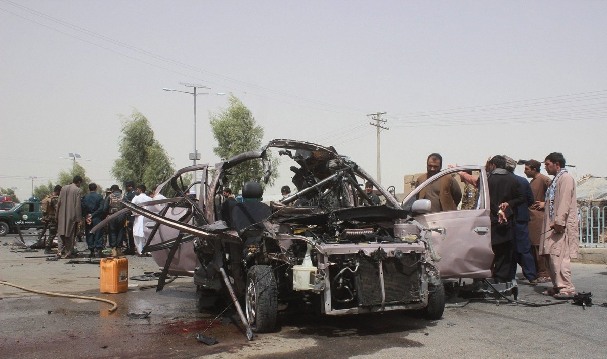 Talibų išpuolis Afganistane