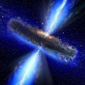 Mūsų galaktikos juodoji skylė pagauta užkandžiaujant karštomis dujomis