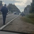 Avarija pervažoje prie Marijampolės: nukentėjo moteris, ribojamas eismas