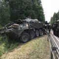 NATO šarvuočių avarija netoli Prienų tapo propagandistų taikiniu: sukurta bjauri melaginga naujiena