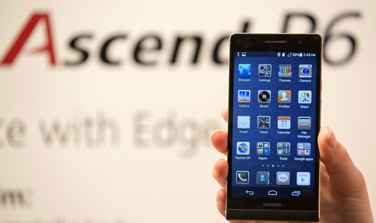 "Huawei Ascend P6" išmanusis telefonas